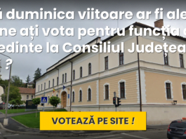 sondaj alegeri presedinte consiliul judetean salaj