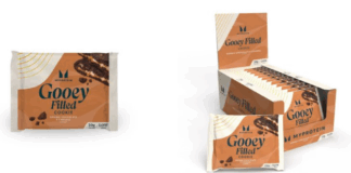 Alertă! Produsul Myprotein Gooey Filled Cookie conține gluten