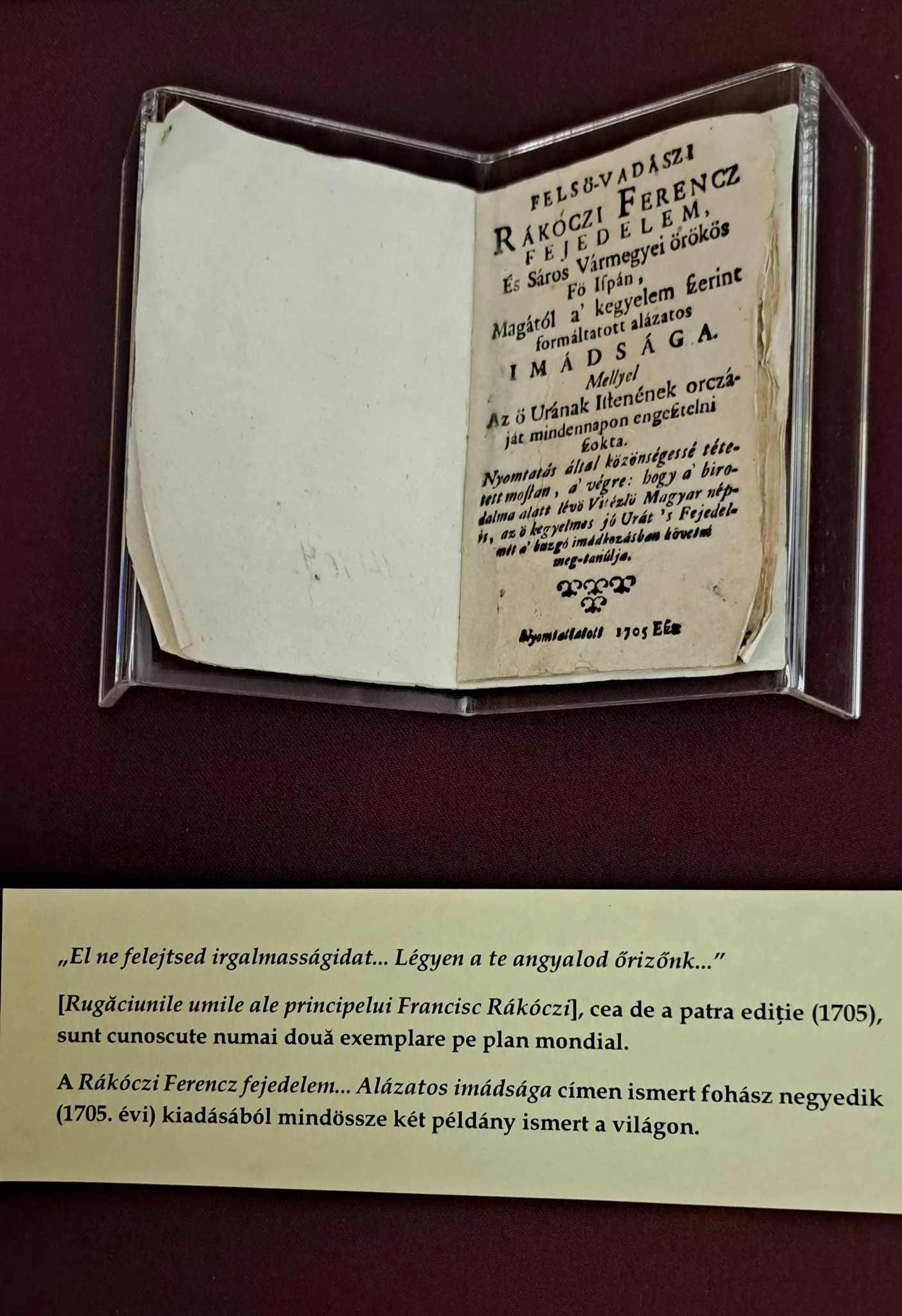 , Cartea de rugăciuni a lui Francisc Rákóczi al II‑lea, comoara ascunsă a Bibliotecii Teleki‑Bolyai, TransilvaniaTV.ro