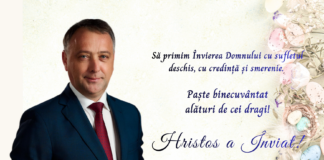 Mesaj de Paște din partea Primarului mun. Zalau, Florin Florian