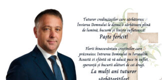 Mesaj de Paștele Catolic din partea Primarului mun. Zalau, Florin Florian